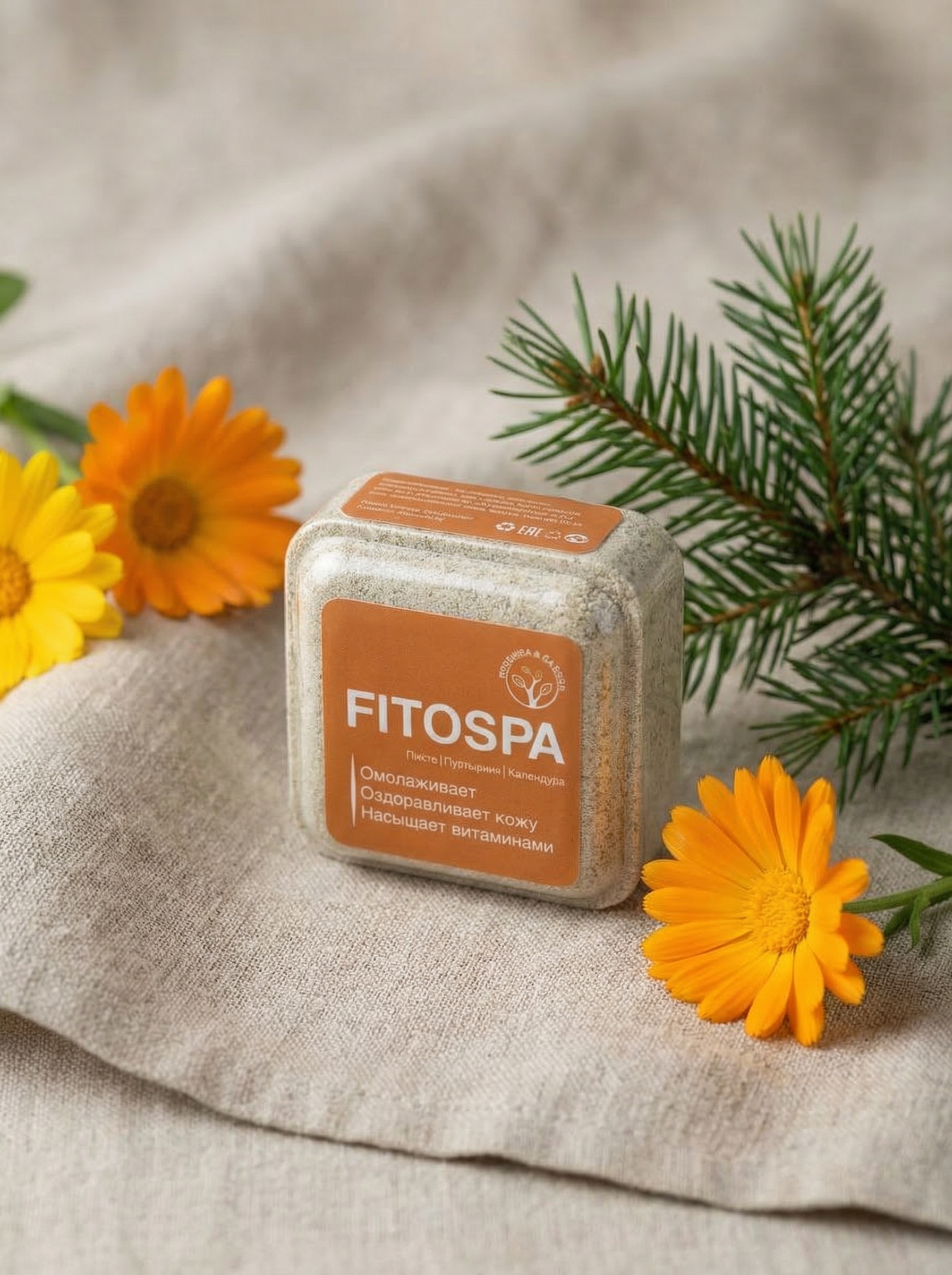 Бомбочка FITOSPA «Частичка солнца»: календула, пустырник